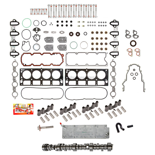 05-09 Chevy GM 6.0 6.2 AFM DOD CAM GASKETS DELETE KIT BOLTS LIFTERS+MORE