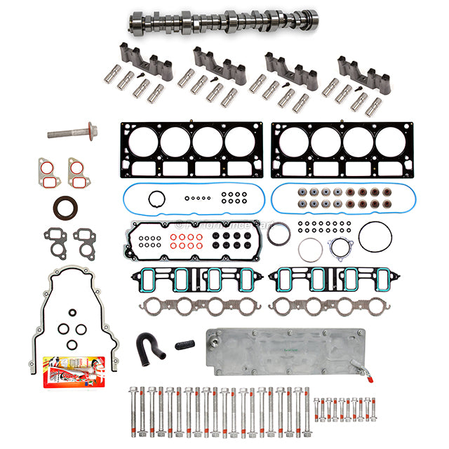 09-13 Chevy GM 6.0 6.2 AFM DOD DELETE KIT BOLTS LIFTERS CAM GASKETS+MORE