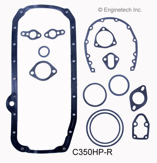Enginetech C350HP-R Engine Full Gasket Set for GMC and Chevrolet Cars and Trucks