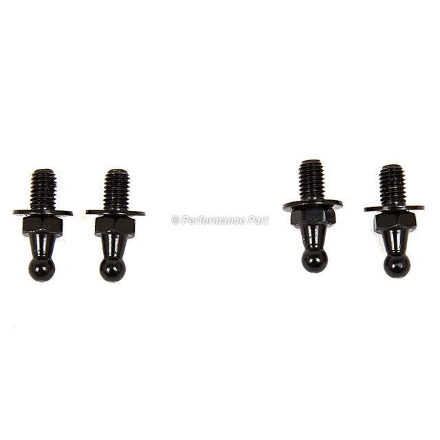 1 Pair Rear Glass Window Lift Support for Long Wheel Base XL EXT Models