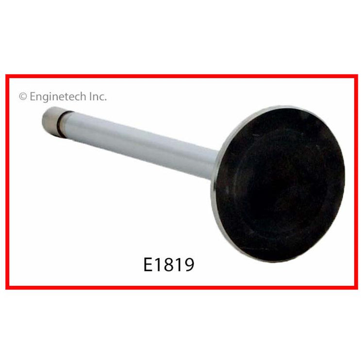 Enginetech E1819B Engine Exhaust Valve with Oversized Stem and Head for Ford Trucks and Sedans