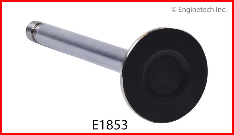 Enginetech E1853 Engine Exhaust Valve with Oversized Stem and Head for 1965-1966 Jeep and American Motors Models