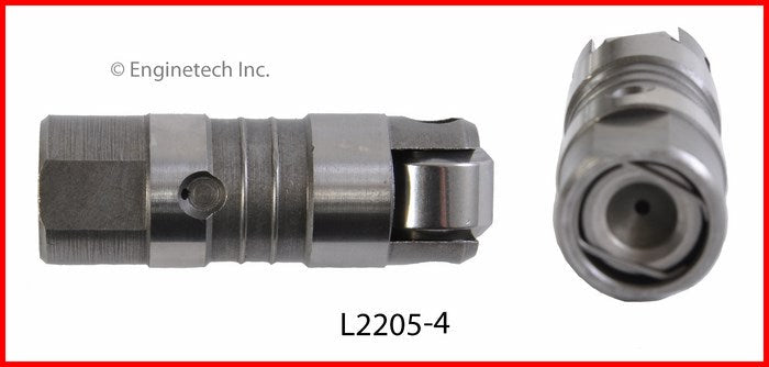 Enginetech Engine Valve Lifter 4 Pack for Mazda B3000 and Ford Freestar