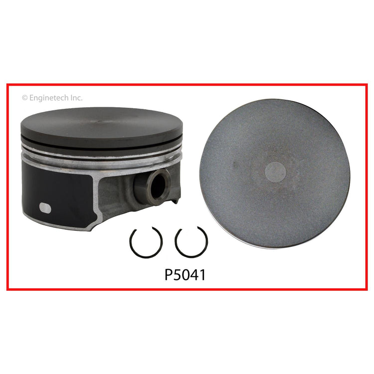 Enginetech P5041(1)040 Engine Single Piston Without Rings for Chevrolet Caprice 2012-2013