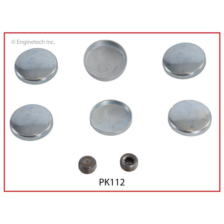 Enginetech PK112 Engine Expansion Plug Kit for Classic Dodge and Plymouth Vehicles