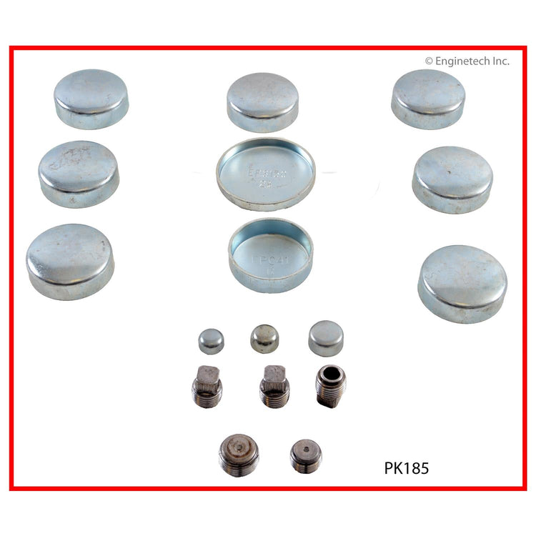 Enginetech PK185 Engine Expansion Plug Kit – Iron for Engine Rebuilding