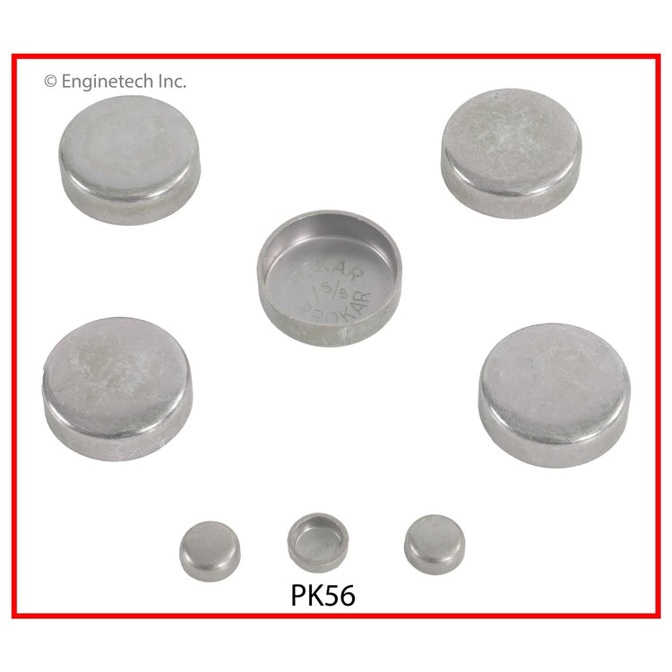 Enginetech PK56 Engine Expansion Plug Kit for 1983-1987 Dodge and Plymouth Vehicles