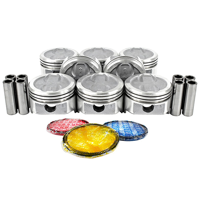 Pistons w/ Rings for 67-95 AM 5.7L V8 OHV 16v