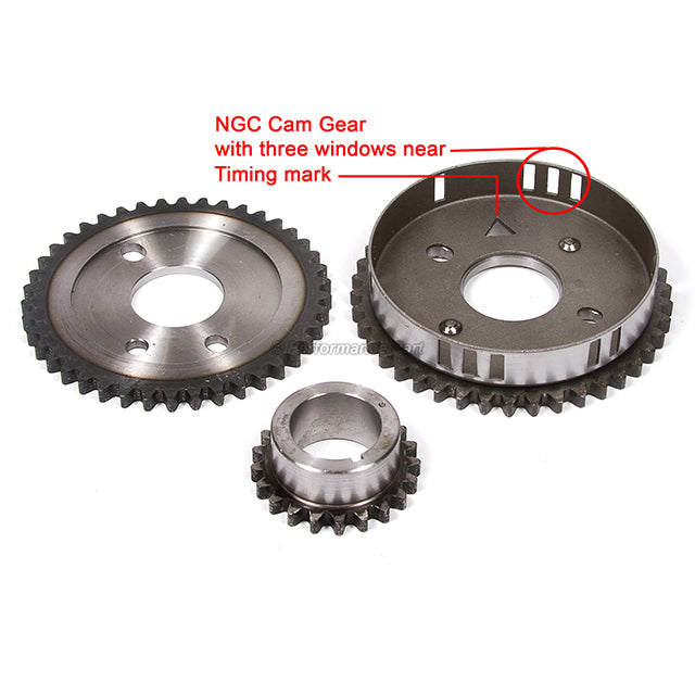 Timing Chain Kit Water Pump Timing Cover Gasket for 02-06 Chrysler Dodge 2.7