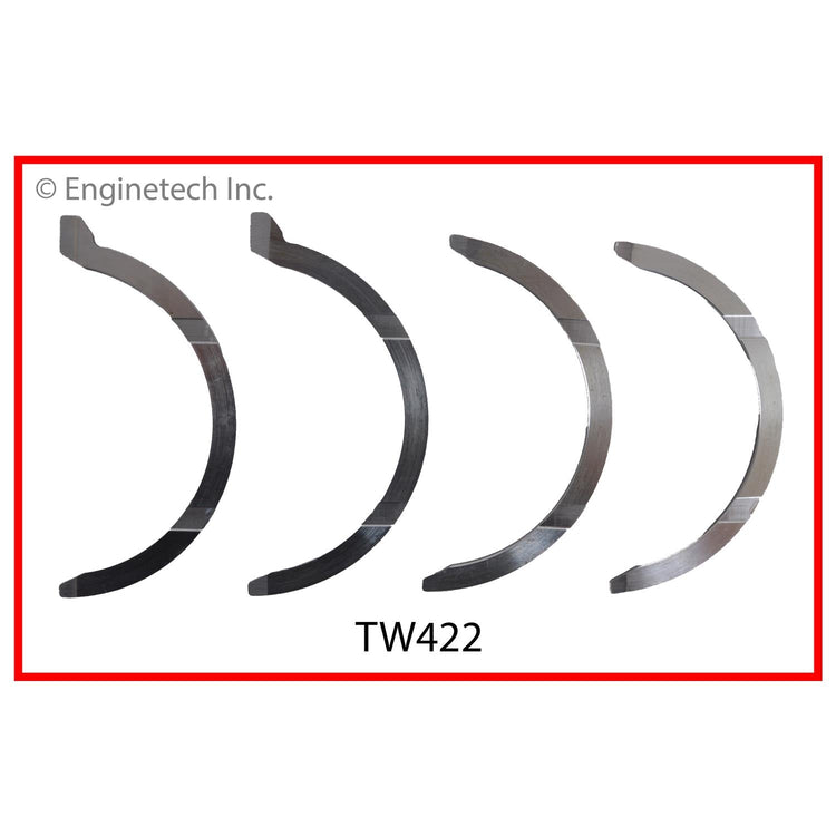 Enginetech TW422STD Engine Crankshaft Thrust Washer for Dodge, Plymouth, Chrysler Vehicles