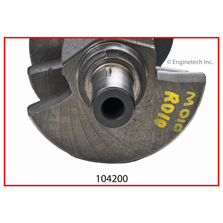 Enginetech Remanufactured Engine Crankshaft Kit with Main and Rod Bearings for 2004-2005 Chevy and GMC Vehicles