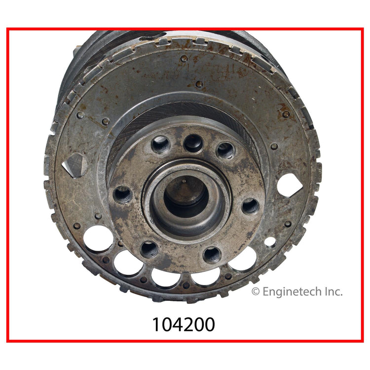 Enginetech Remanufactured Engine Crankshaft Kit with Main and Rod Bearings for 2004-2005 Chevy and GMC Vehicles