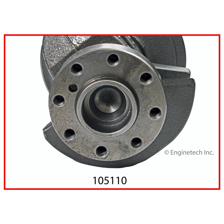 Enginetech Remanufactured Engine Crankshaft Kit with Main and Rod Bearings for GMC Envoy and Chevrolet Trailblazer 2006-2007