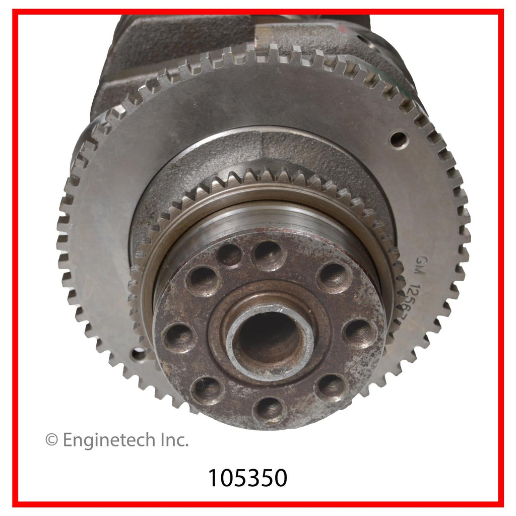 Enginetech Remanufactured Engine Crankshaft Kit with Main and Rod Bearings for Chevrolet Colorado and GMC Canyon 2004-2012