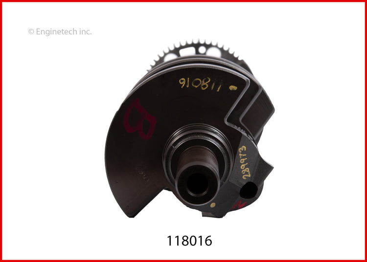 Enginetech Remanufactured Engine Crankshaft Kit with Main and Rod Bearings for 2014-2017 Chevrolet Silverado, GMC Sierra, and More