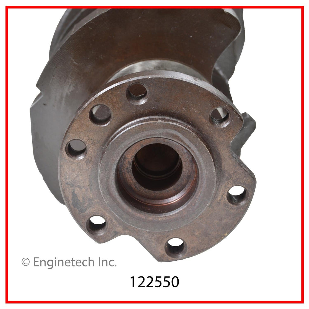 Enginetech Remanufactured Engine Crankshaft Kit with Main and Rod Bearings for 1963-1966 GMC and Pontiac Models