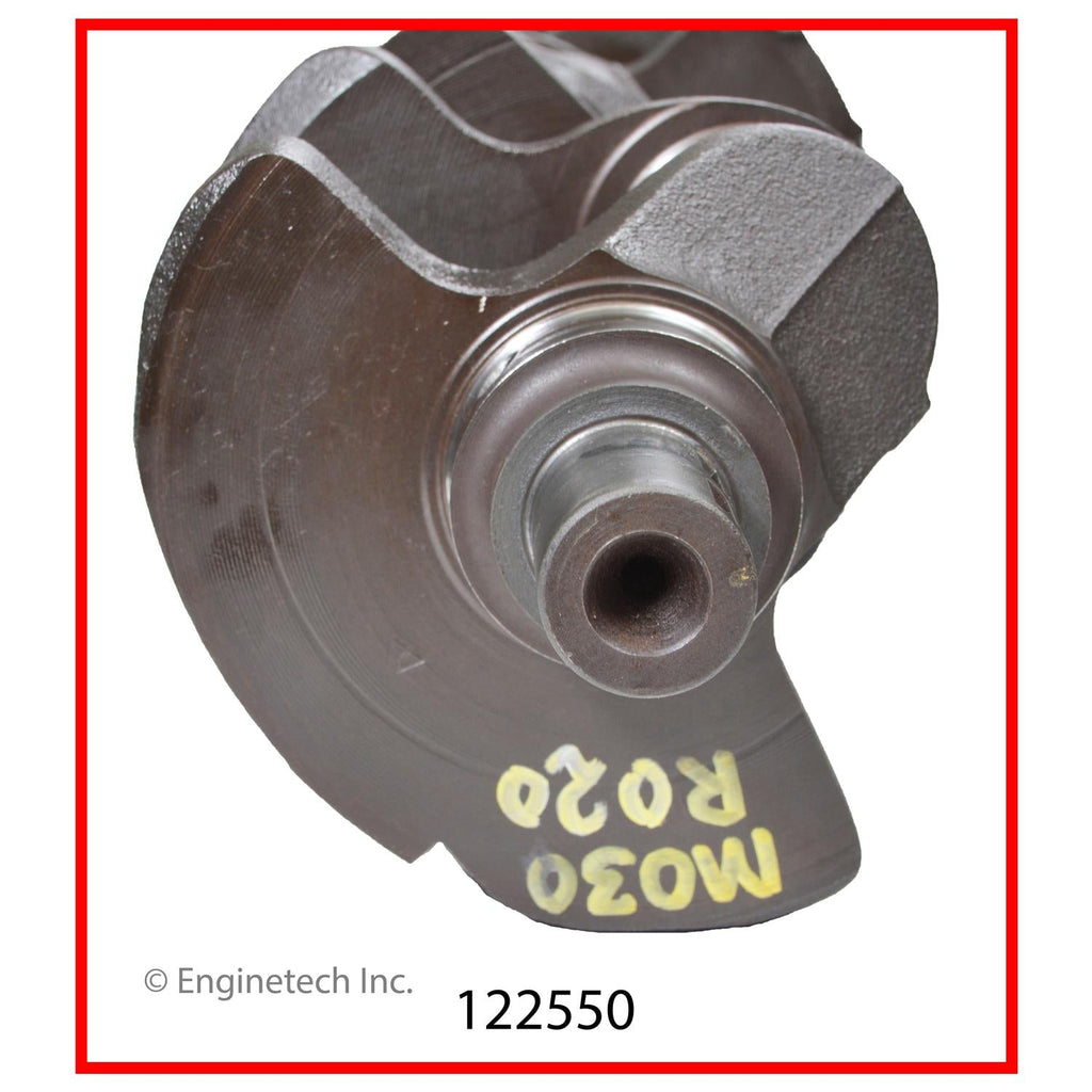 Enginetech Remanufactured Engine Crankshaft Kit with Main and Rod Bearings for 1963-1966 GMC and Pontiac Models