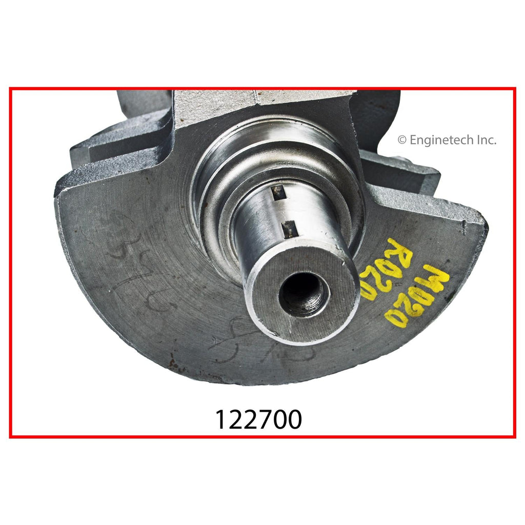 Enginetech Remanufactured Engine Crankshaft Kit with Main and Rod Bearings for Chevrolet Models