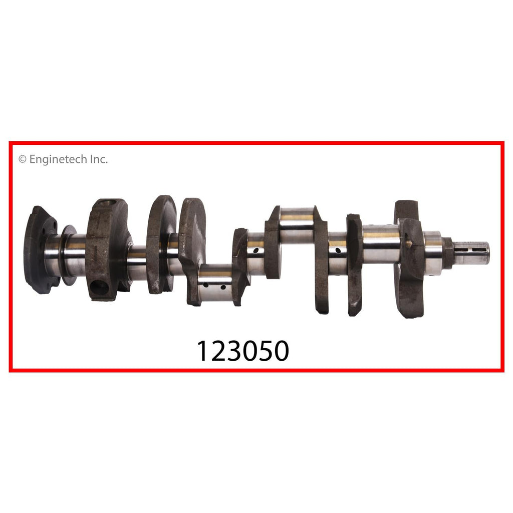 Enginetech Remanufactured Engine Crankshaft Kit with Main and Rod Bearings for 1968 Chevrolet C10 and More