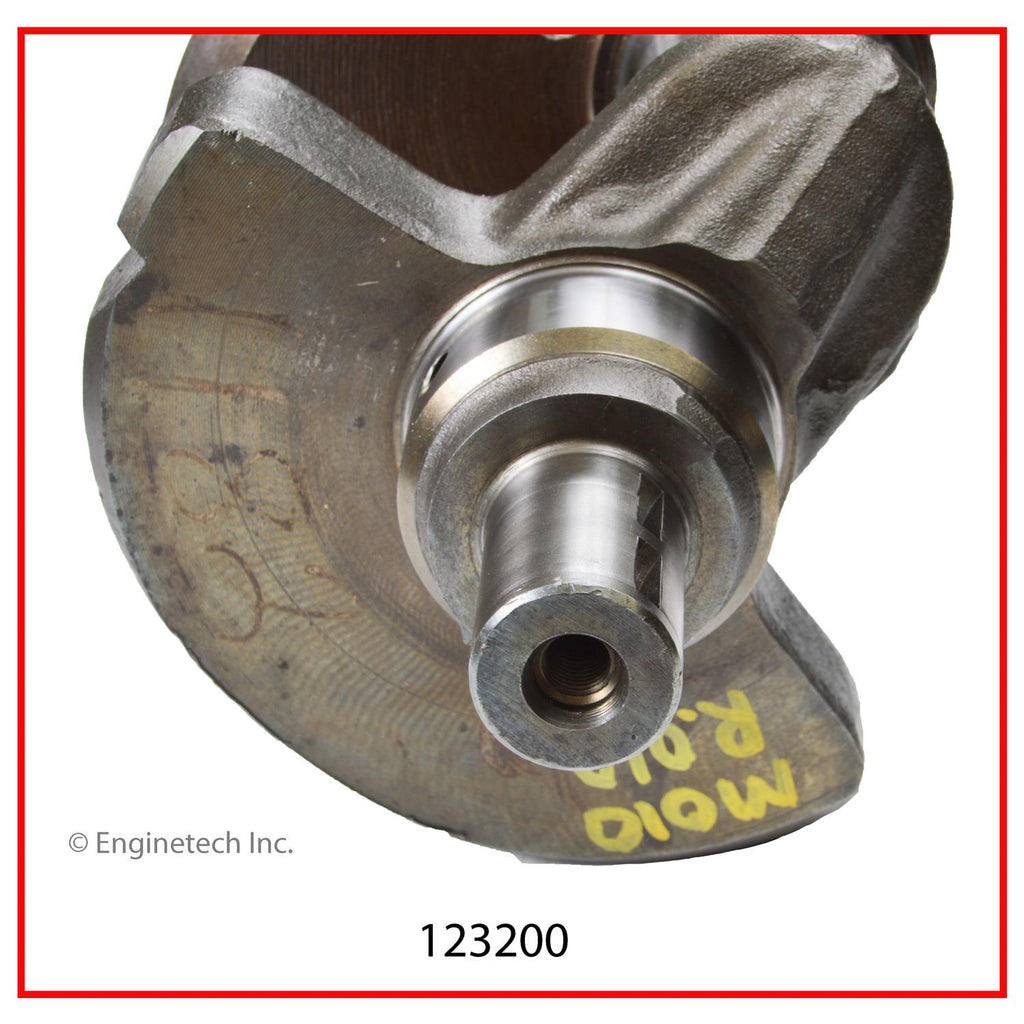 Enginetech Remanufactured Engine Crankshaft Kit with Main and Rod Bearings for Chevrolet Vehicles