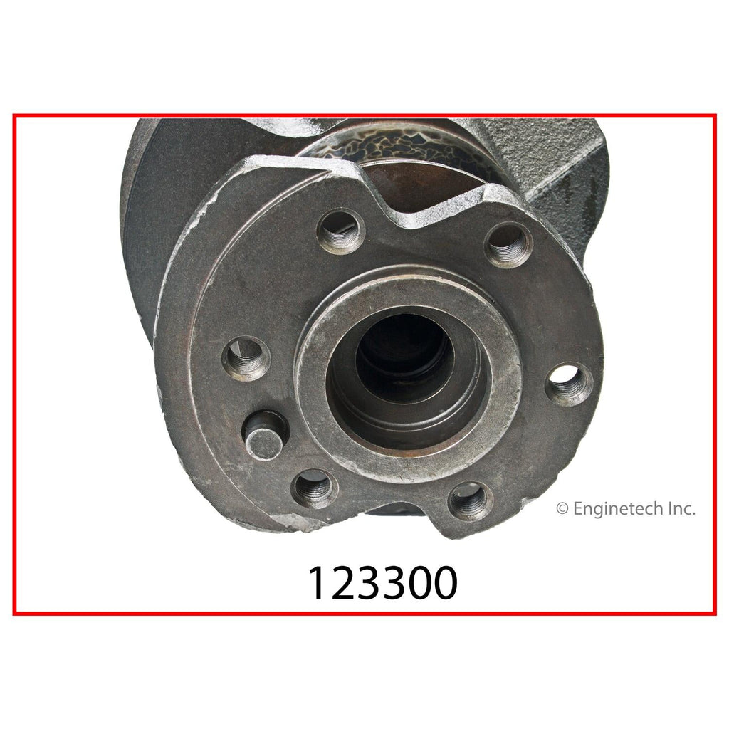 Enginetech Remanufactured Engine Crankshaft Kit with Main and Rod Bearings - Part 123300