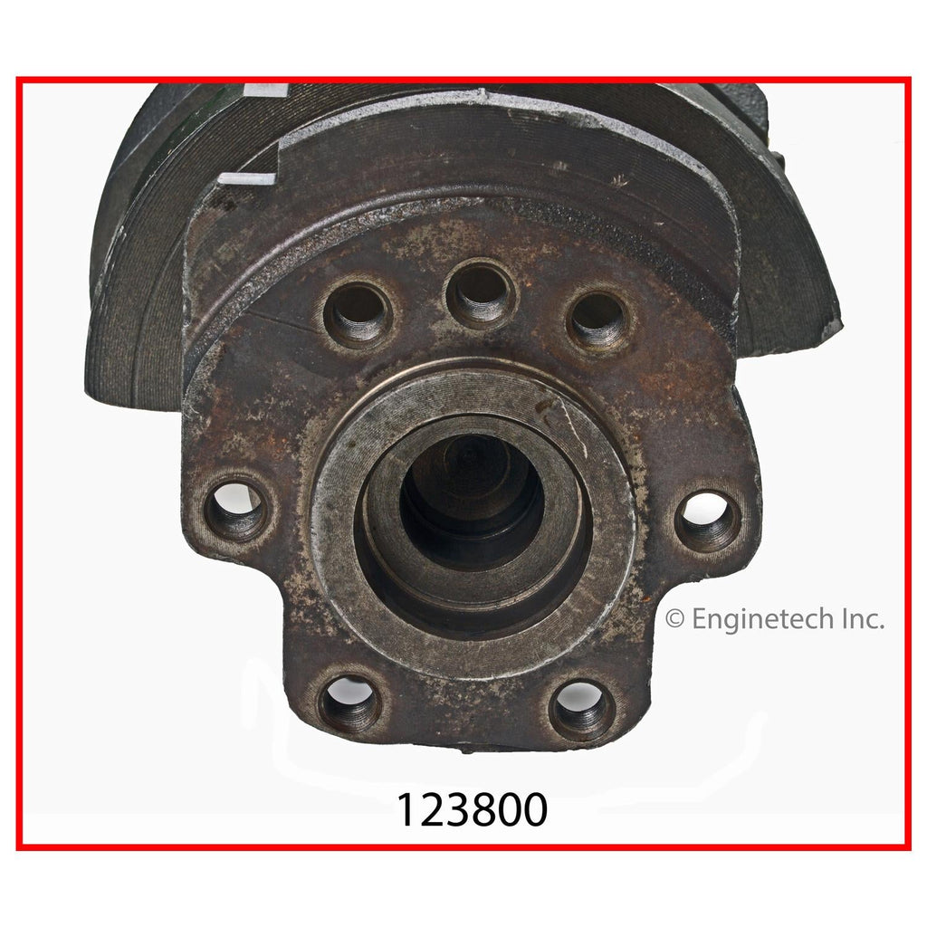 Enginetech Remanufactured Engine Crankshaft Kit with Main and Rod Bearings for Chevrolet Models