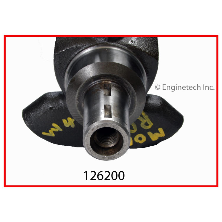 Enginetech Remanufactured Engine Crankshaft Kit with Main and Rod Bearings for Buick Century and Skylark, Chevrolet Astro