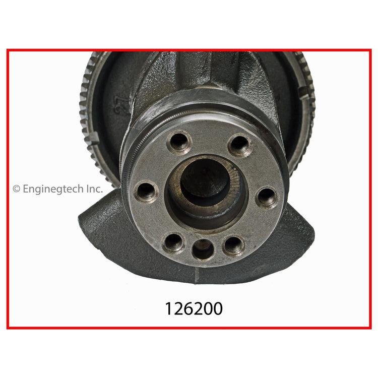 Enginetech Remanufactured Engine Crankshaft Kit with Main and Rod Bearings for Buick Century and Skylark, Chevrolet Astro