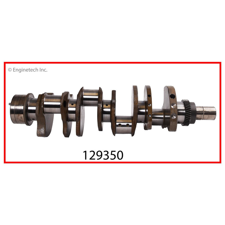 Enginetech Remanufactured Engine Crankshaft Kit with Main and Rod Bearings for Chevy Silverado and GMC Savana