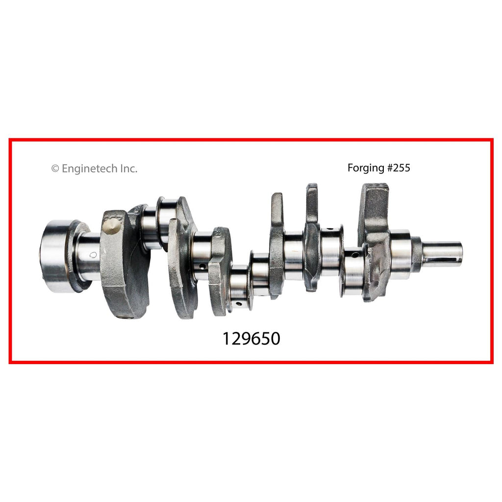 Enginetech Remanufactured Engine Crankshaft Kit with Main and Rod Bearings for 2004 Chevrolet and GMC Models