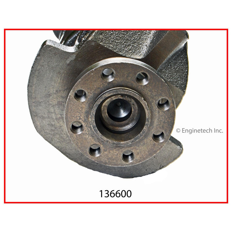 Enginetech Remanufactured Engine Crankshaft Kit with Main and Rod Bearings for Dodge Caravan and Dakota