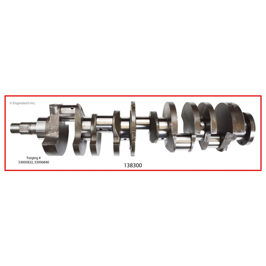 Enginetech Remanufactured Engine Crankshaft Kit with Main and Rod Bearings for Dodge Ram 2500 (1994-2003)
