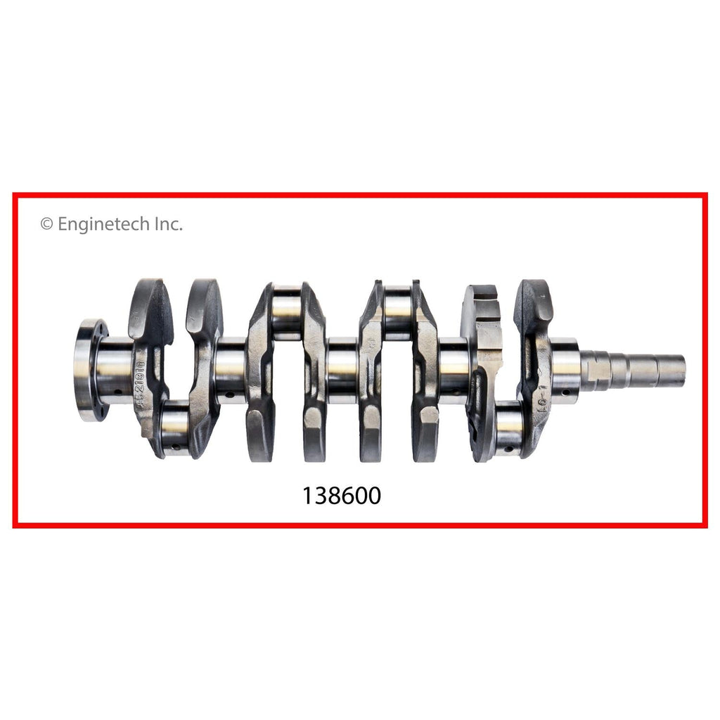 Enginetech Remanufactured Engine Crankshaft Kit with Main and Rod Bearings for Chrysler Vehicles