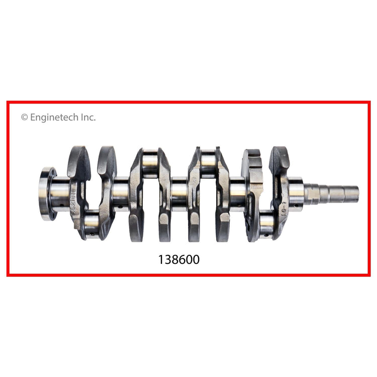 Enginetech Remanufactured Engine Crankshaft Kit with Main and Rod Bearings for Chrysler Vehicles