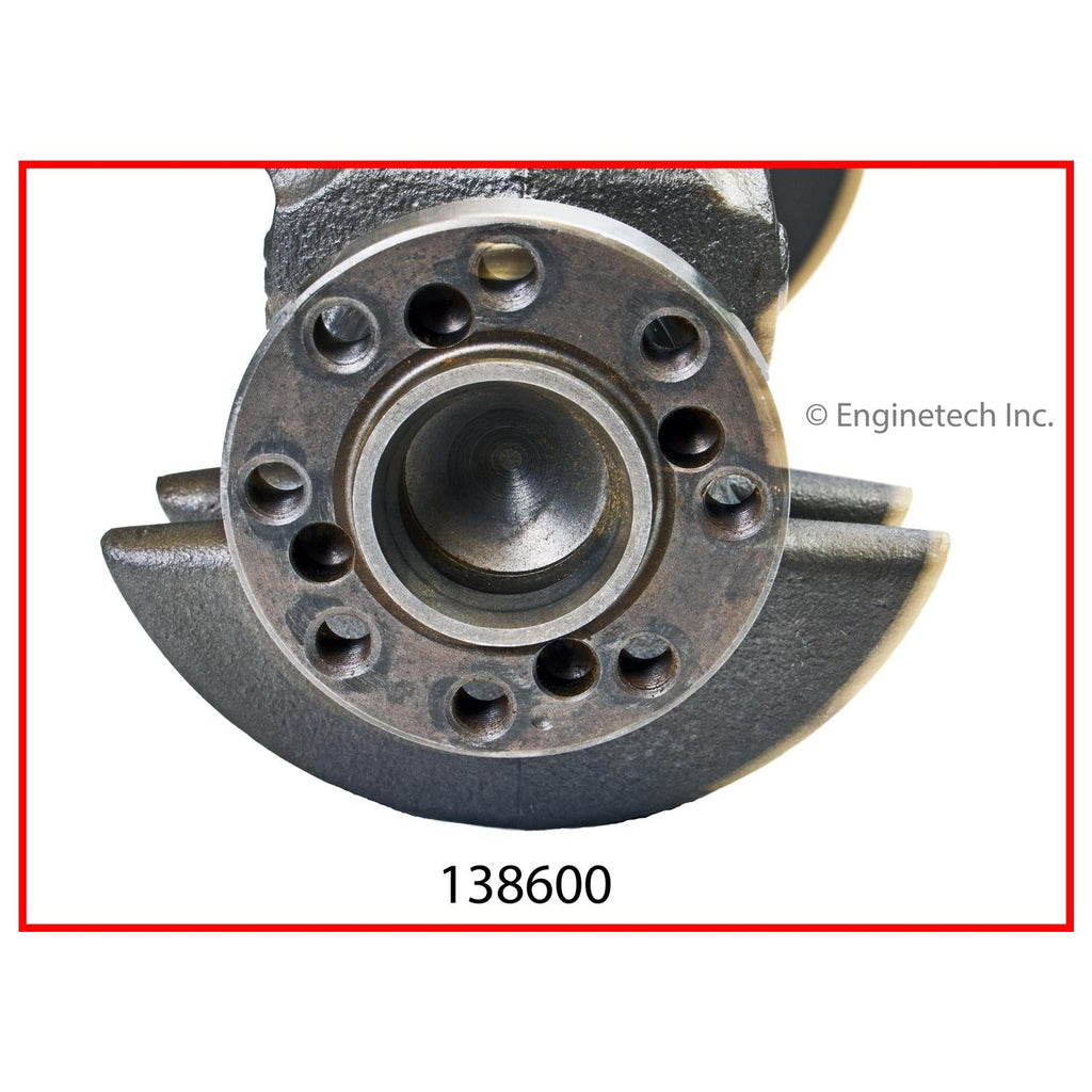 Enginetech Remanufactured Engine Crankshaft Kit with Main and Rod Bearings for Chrysler Vehicles