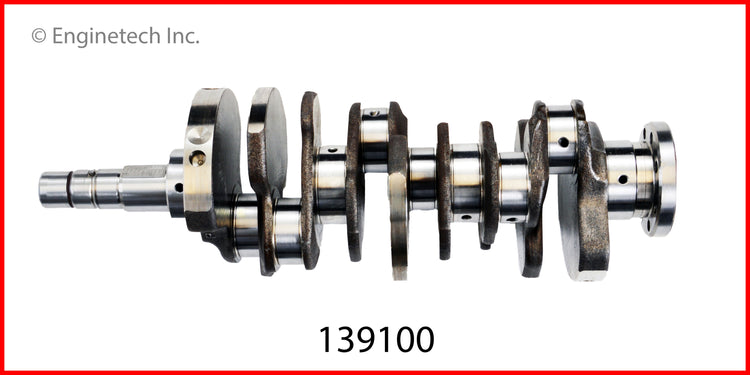 Enginetech Remanufactured Engine Crankshaft Kit with Main and Rod Bearings for Chrysler Concorde & Sebring (Part #139100)