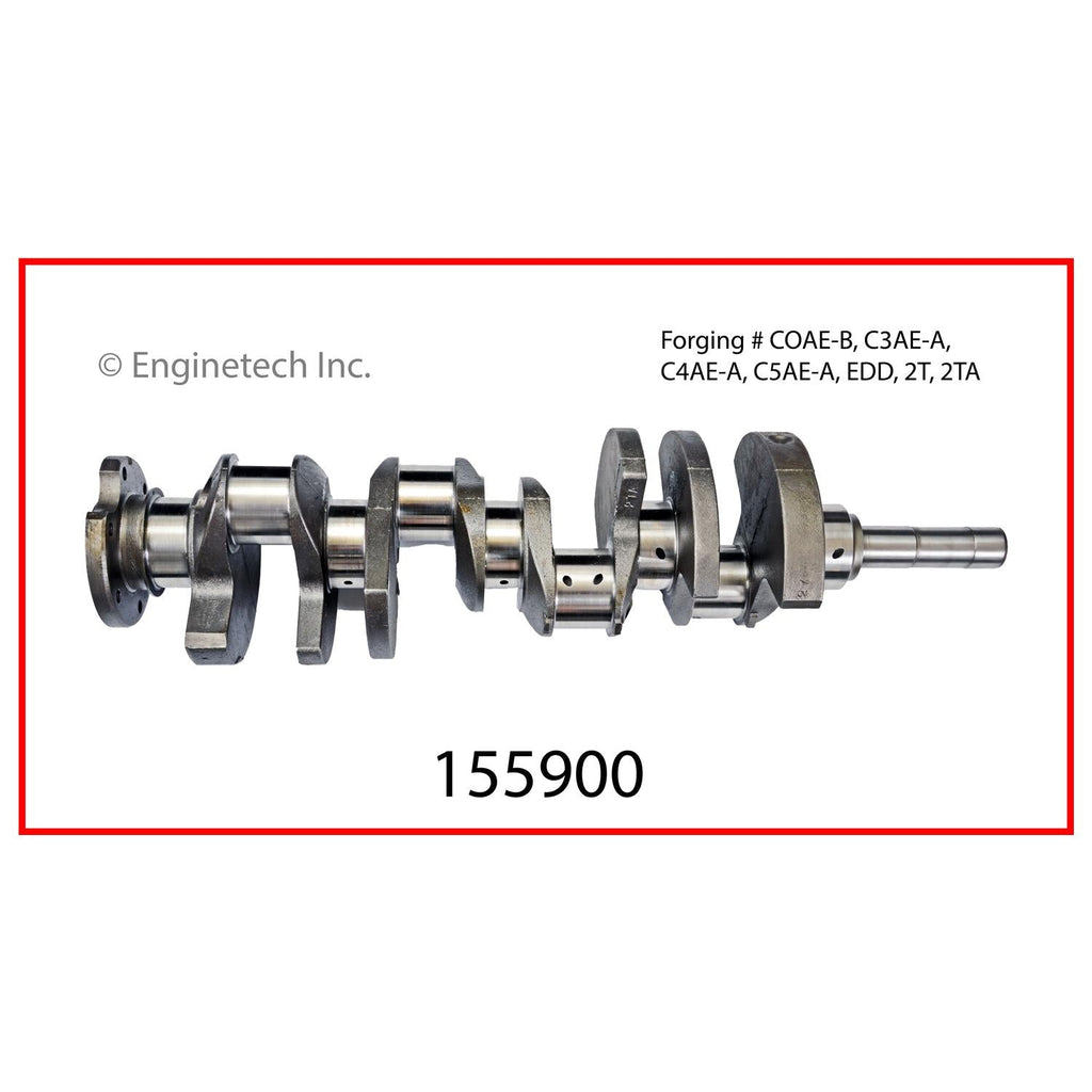 Enginetech Remanufactured Engine Crankshaft Kit with Main and Rod Bearings for Ford 300 and F-100 Models