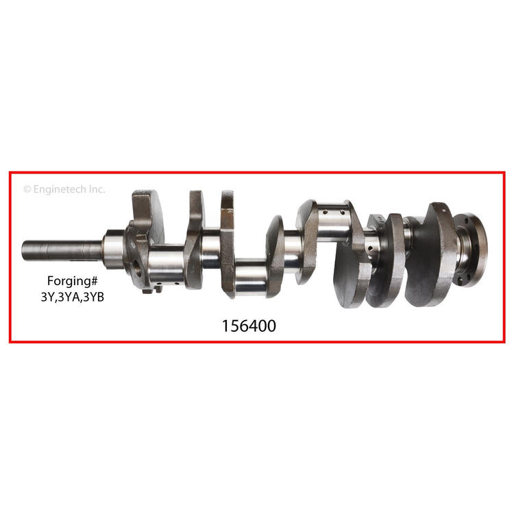 Enginetech Remanufactured Engine Crankshaft Kit with Main and Rod Bearings for Ford Trucks