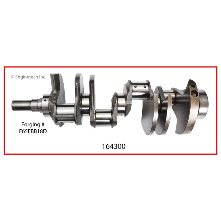 Enginetech Remanufactured Engine Crankshaft Kit with Main and Rod Bearings for 2004 Ford Vehicles