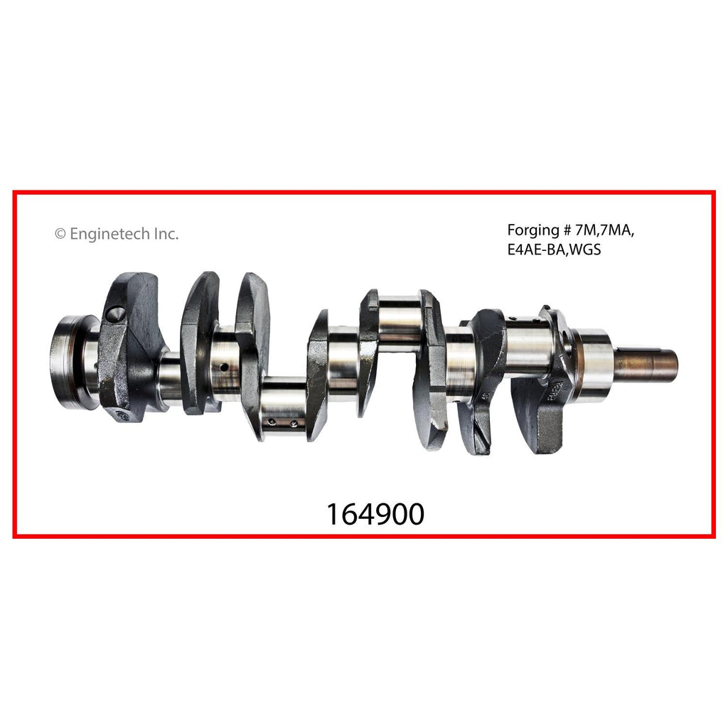 Enginetech Remanufactured Engine Crankshaft Kit with Main and Rod Bearings for Ford Bronco (1983-1992)