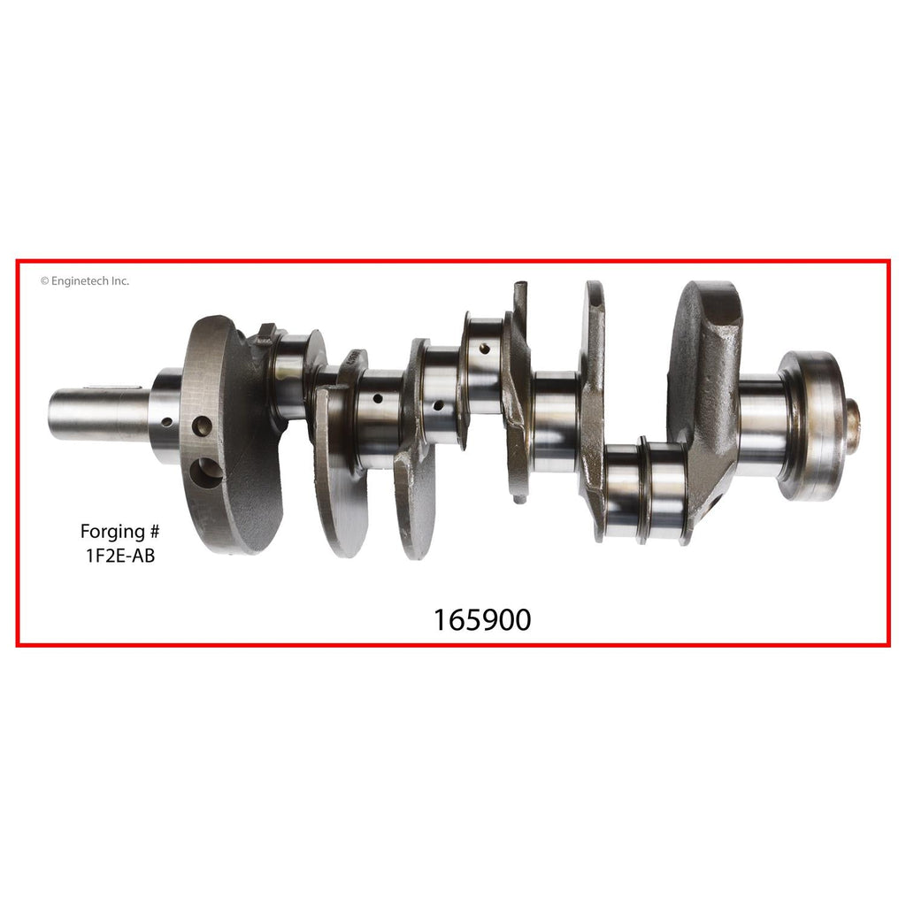 Enginetech Remanufactured Engine Crankshaft Kit with Main and Rod Bearings for Ford Mustang and Windstar