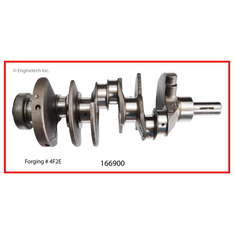 Enginetech Remanufactured Engine Crankshaft Kit with Main and Rod Bearings for Ford Vehicles