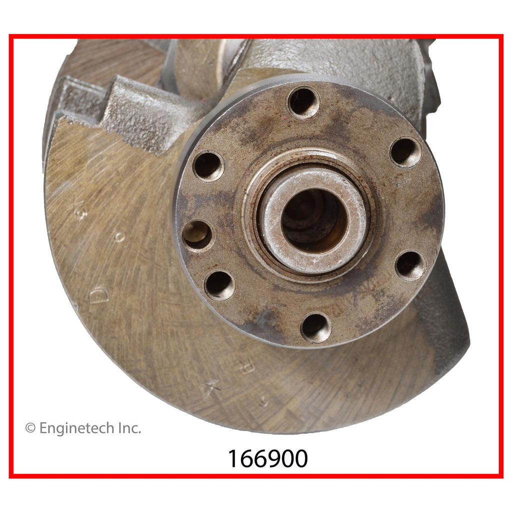 Enginetech Remanufactured Engine Crankshaft Kit with Main and Rod Bearings for Ford Vehicles