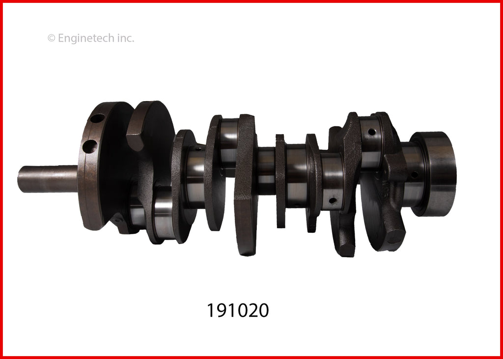 Enginetech Remanufactured Engine Crankshaft Kit with Main and Rod Bearings for 2012-2013 Chrysler, Dodge, and Jeep Models