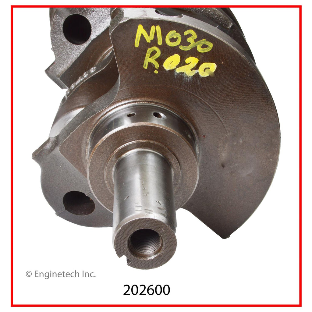 Enginetech Part 202600 Remanufactured Engine Crankshaft Kit with Main and Rod Bearings for Oldsmobile 442 & 98