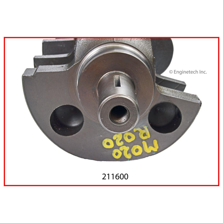Enginetech Remanufactured Engine Crankshaft Kit with Main and Rod Bearings for Pontiac Tempest and Laurentian