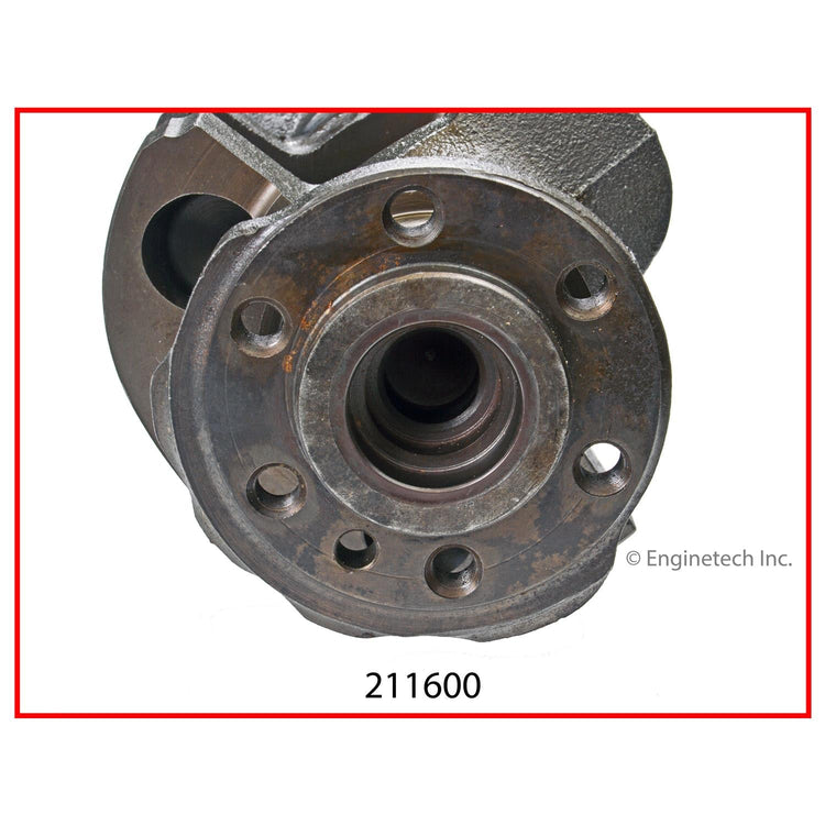 Enginetech Remanufactured Engine Crankshaft Kit with Main and Rod Bearings for Pontiac Tempest and Laurentian