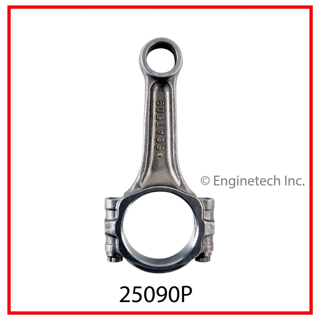 Enginetech 25090P High Performance Scat Engine Connecting Rod with Bolts