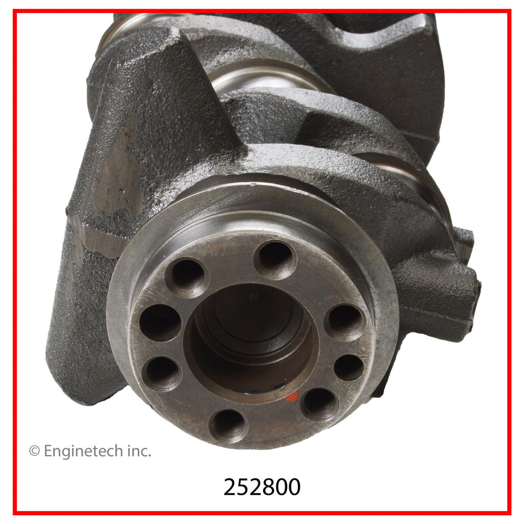 Enginetech Remanufactured Engine Crankshaft Kit with Main and Rod Bearings for Jeep CJ7, Cherokee, Comanche, and Scrambler