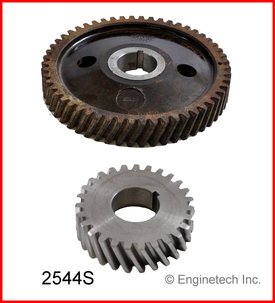 Enginetech 2544S Engine Timing Crankshaft Gear Fiber for Buick, Chevrolet, and Pontiac Engines